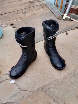 🏍️ motorcycle riding boots size 11.5