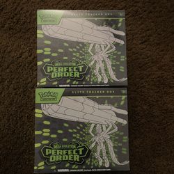 Pokemon TCG Perfect Order ETB x2 