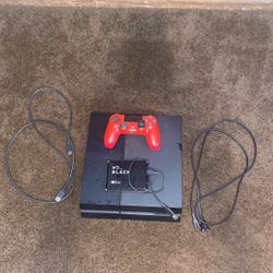 PS4 With 2TB Storage drive 