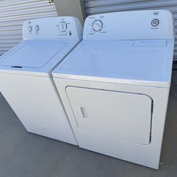 Roper washer and electric dryer