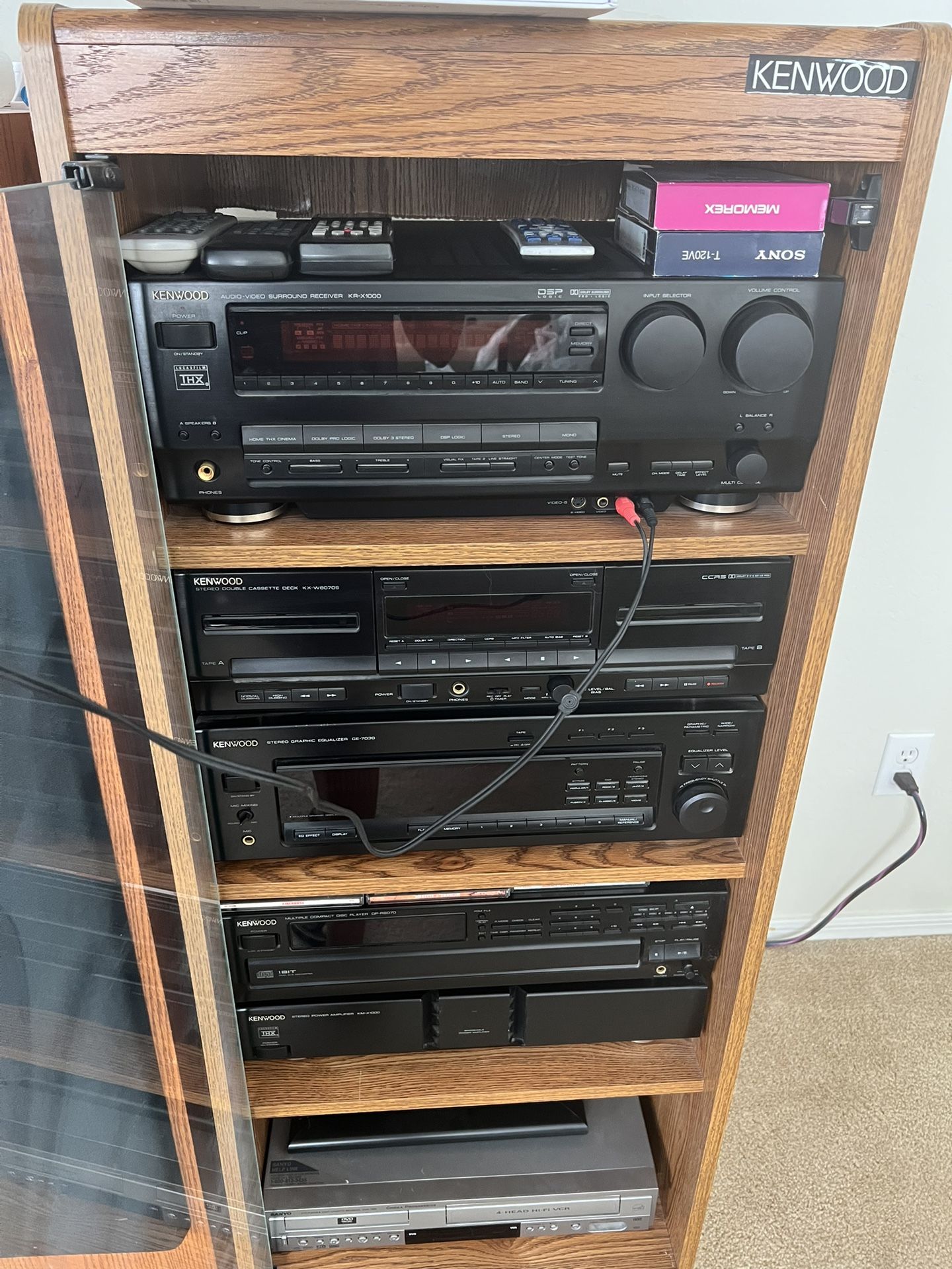 🎶 Vintage Infinity & Kenwood Surround Sound System – Full Setup – $1,000 OBO
