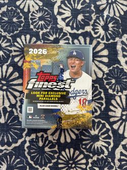 2026 Topps MLB Finest Baseball Trading Card Mega Box