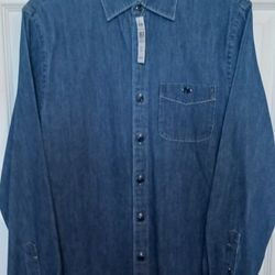 Mens Todd Snyder Denim Shirt