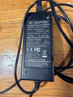 XDSS-422000E 42V 2A Battery Charger AC Adapter 84W Electric Scooter E-Bike