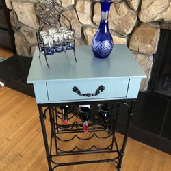 Attractive Wine  Rack With Storage Drawer