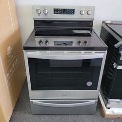 Whirlpool Stove Stainless Steel 
