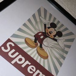 $50 OBO SUPREME X LOUIS VUITTON X DISNEY RARE AUTHENTIC