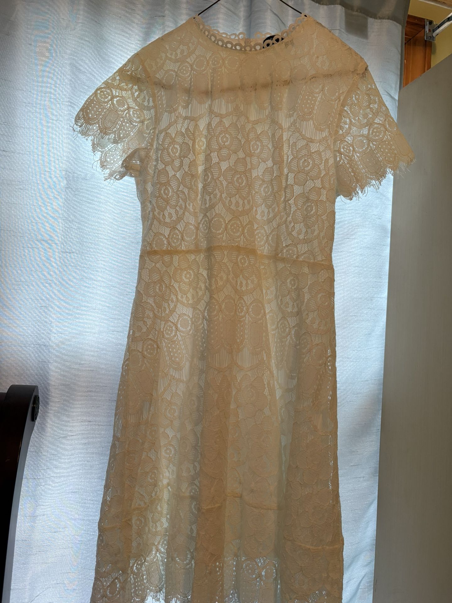 SHEIN Cute White Dress Small.