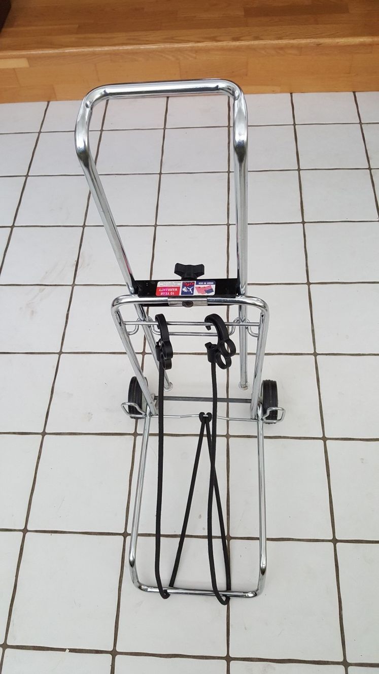 Collapsible portable hand cart