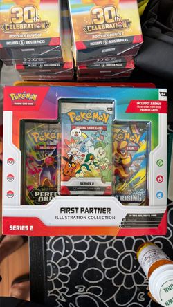 Pokemon first partner illustration collection