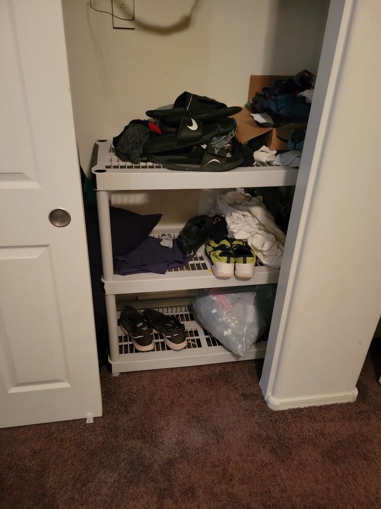 Closet Rack Storage Shelf