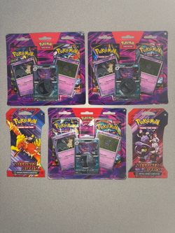 Sealed Pokemon Blisters and Booster Packs Lot