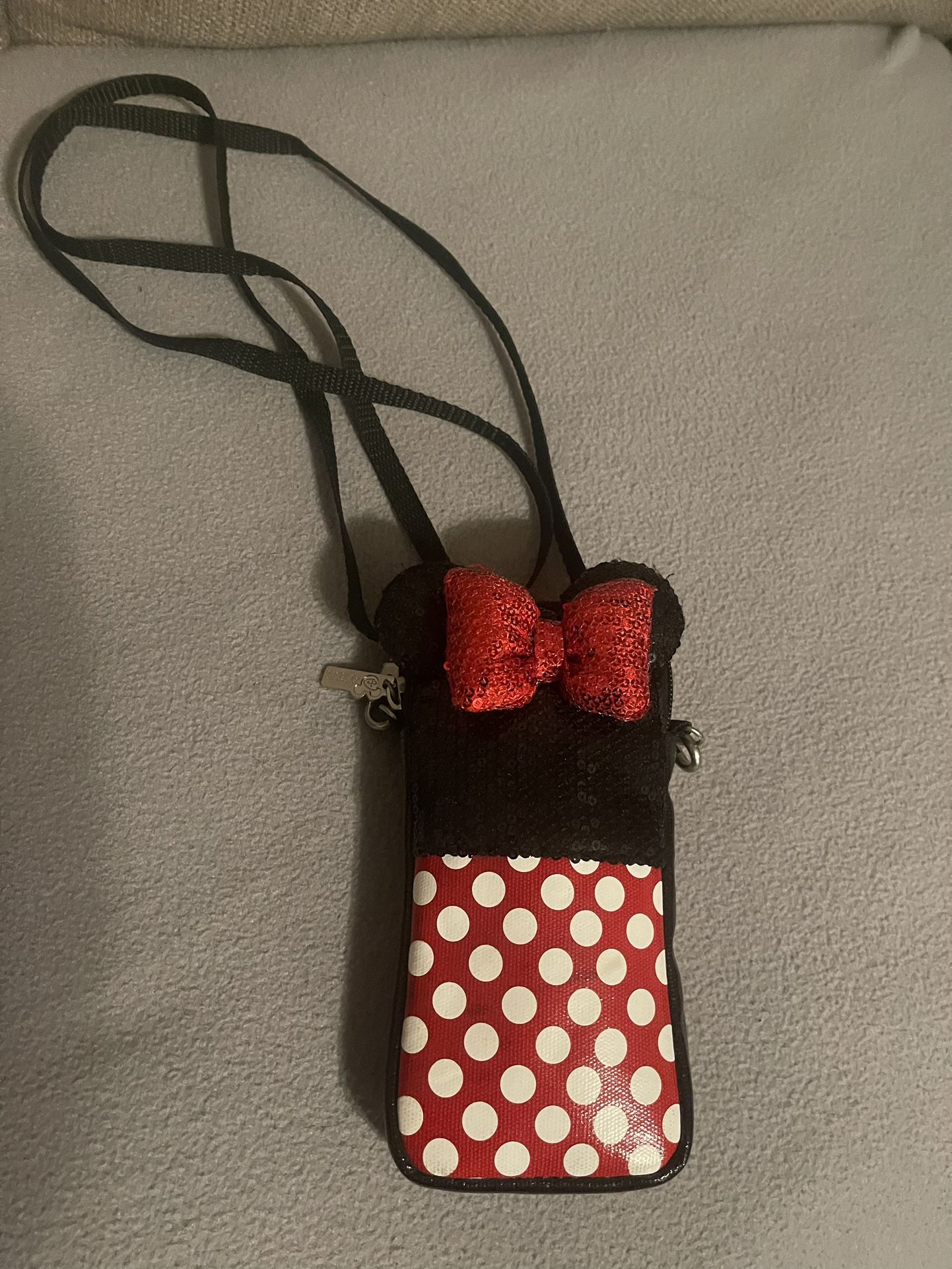 Disney Parks Minnie Mouse Sequin Crossbody Purse