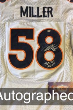 TODAY! Von Miller SIGNED Jersey