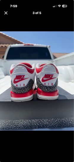 Jordan 3 Fire red