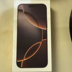 iPhone 16 pro max 256gb unlocked and sealed 