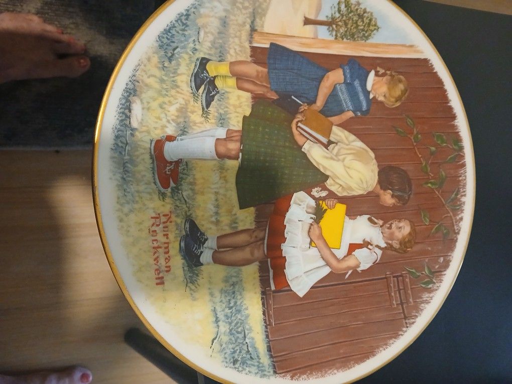 Norman Rockwell all American Girl