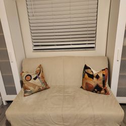 Ikea lycksele sleeper sofa with cover