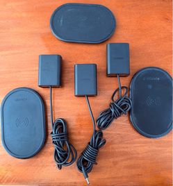Three (3) UBIOLABS Wireless Charging Pad For Cell Phones 10W Fast Charge Pads