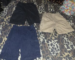 Boys 3 Pair Of Shorts.Two are Size 8 One Is Size 7