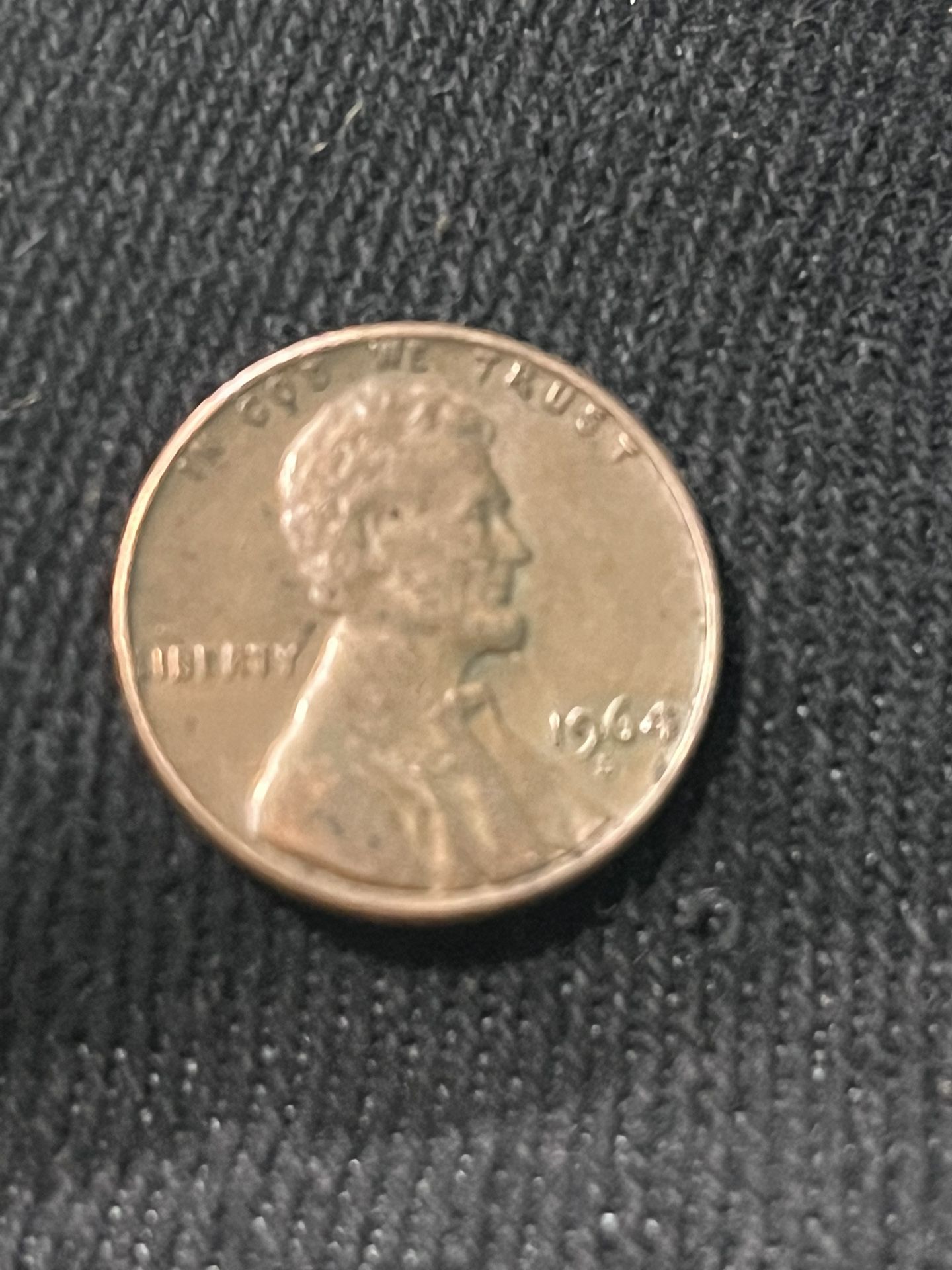 1964 D One Cent