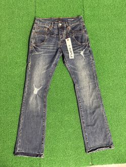 Purple Flared Jeans