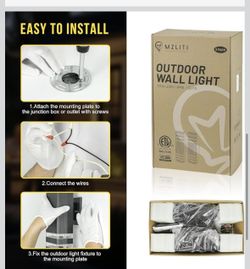 OUTDOOR WALL LIGHT