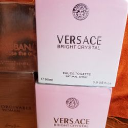 2X Versace Bright Crystal Perfume Fragrance Women 3.4 Oz 100ml