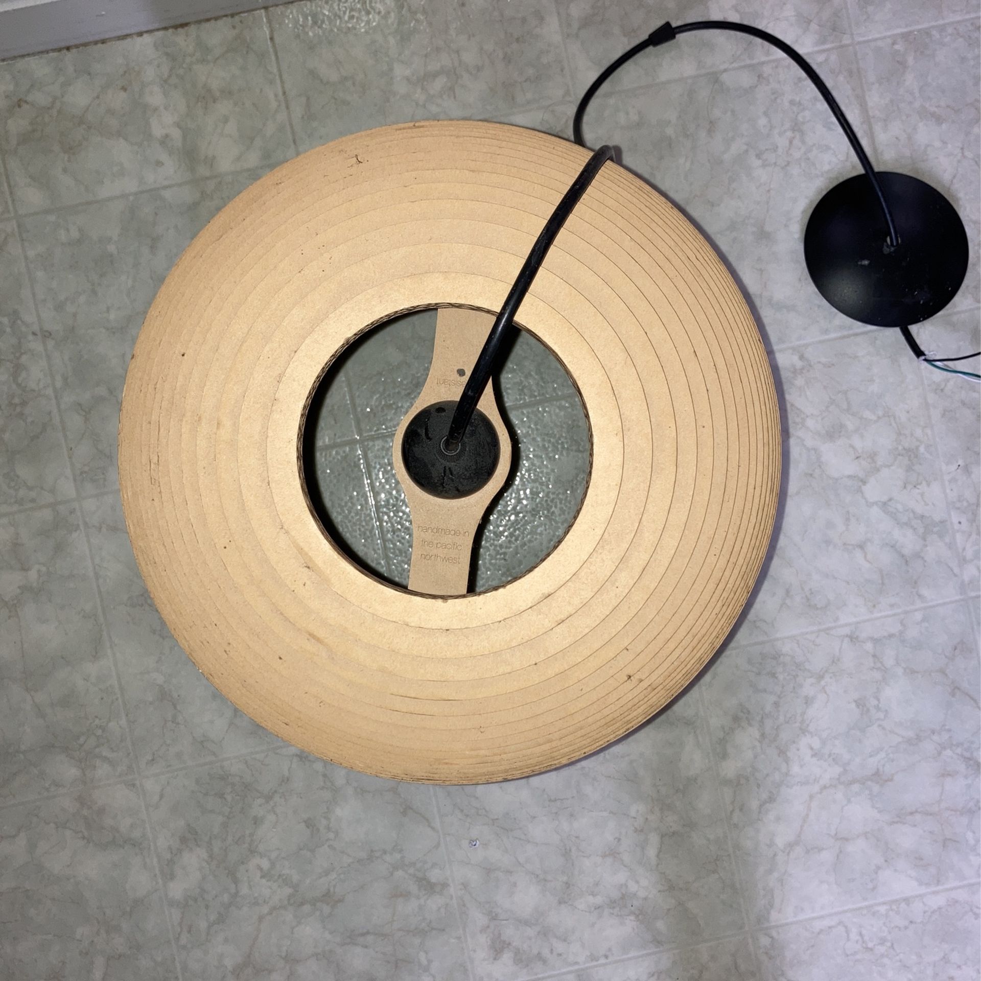 Graypants design studio Large Scraplights Bell Pendant