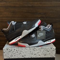Jordan 4 Retro Bred Reimagined Size 12
