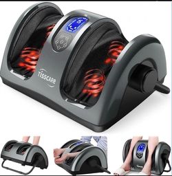 TISSCARE Shiatsu Foot Massager with Heat, FSA Eligible HSA Foot Massager for Plantar Fasciitis, Neuropathy, Circulation and Pain Relief, Massage Feet