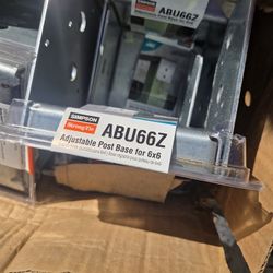 Post Bases ABU66Z 12 Pieces 25 Dlls A Piece