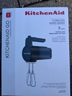 Kitchenaid GO  7 Speed Cordless Hand Blender