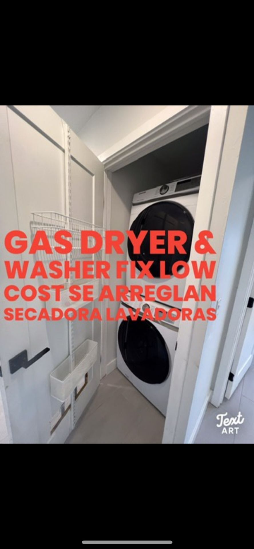 Washer And Dryer Fix Man Lavadora Secadora
