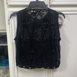 Hot topic Skill Mesh Blouse XL