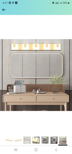 Gold Bathroom Vanity Lighting Fixtures Modern