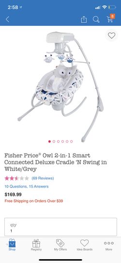 Fisher price smart swing
