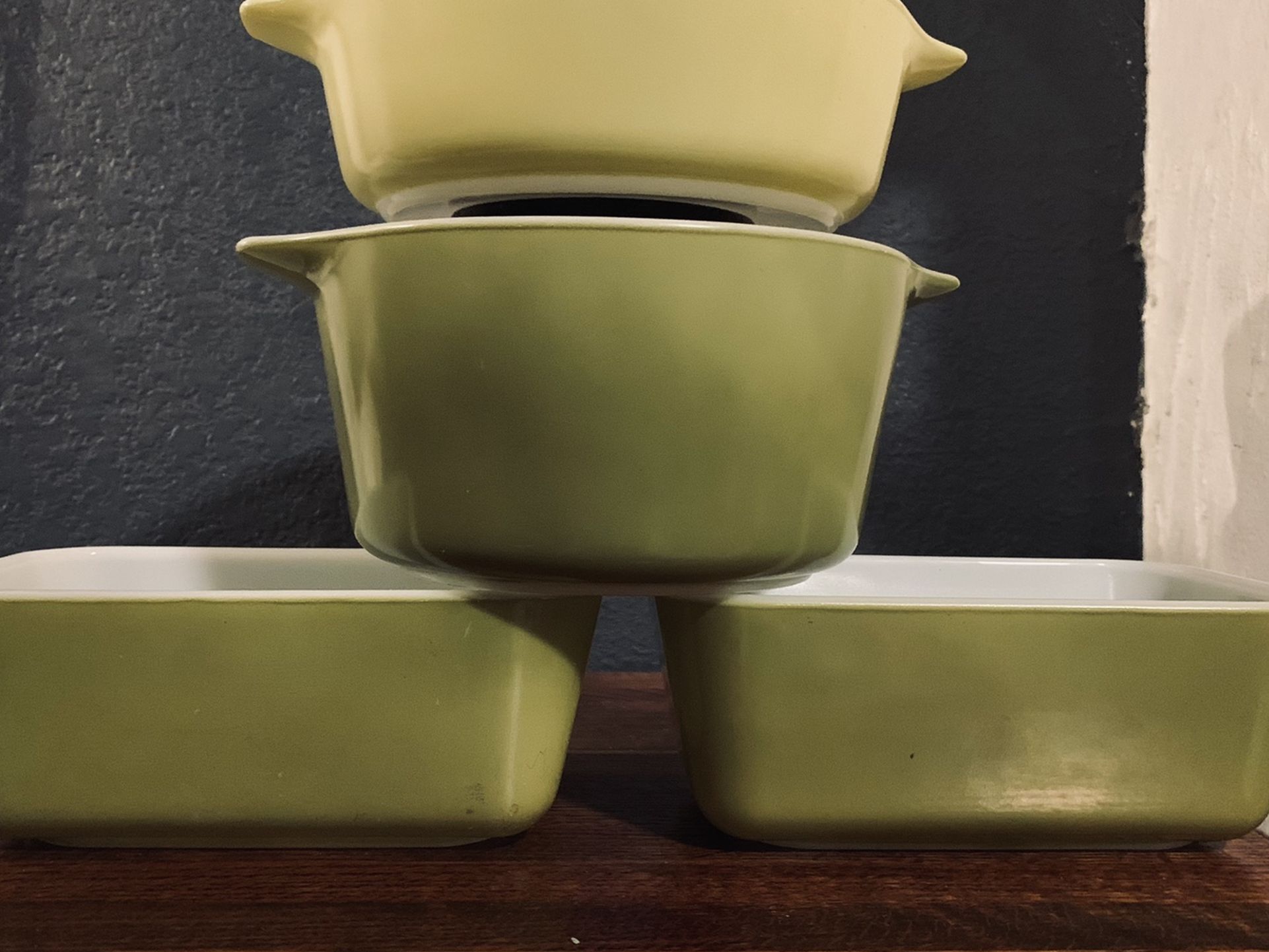 Vintage Pyrex Verde Bundle