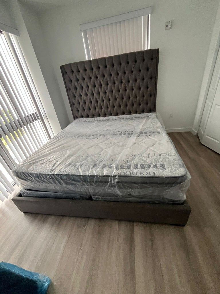 New King Size Pillow Top Mattress
