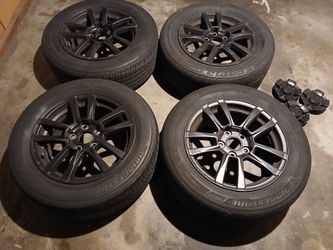 4 Alloy Lightweight Rims GAS SAVER👍 Made In Japan 5x114.3   Offset +45 ET FITS ALL VEHICLES TOYOTA SCION SUBARU MITSUBISHI CHEVY FORD DODGE and More!