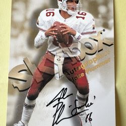 Jake Plummer Autographed Signed Card