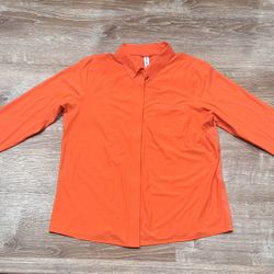 Athleta Urbanite Stretch Button Up Shirt