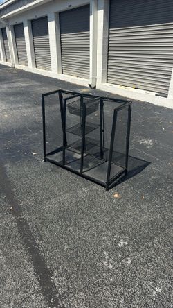 Metal Golf Bag Stand