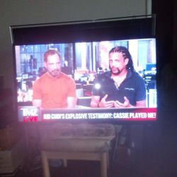 Samsung smart 46 inch tv model un46eh5300f  it works very good it has two thin lines