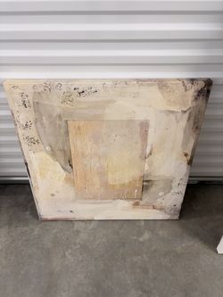 Large Modern Textured Abstract Wall Art