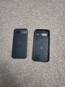 Google Pixel 8a Phone with Case