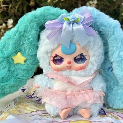 NEW - Baby Three 3 Lily Rabbit Town V4 Plush Pendant- Uncommon AB Butterfly Eyes!!!