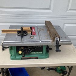 HITACHI Job Site  10” Table Saw C10FR