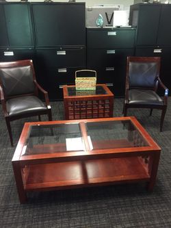 Coffe table and side table- Perfect for office or condo!