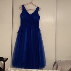Royal blue Dress 